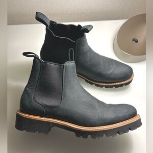 Nisolo Chelsea Lug Boot. Size 11, worn once!!